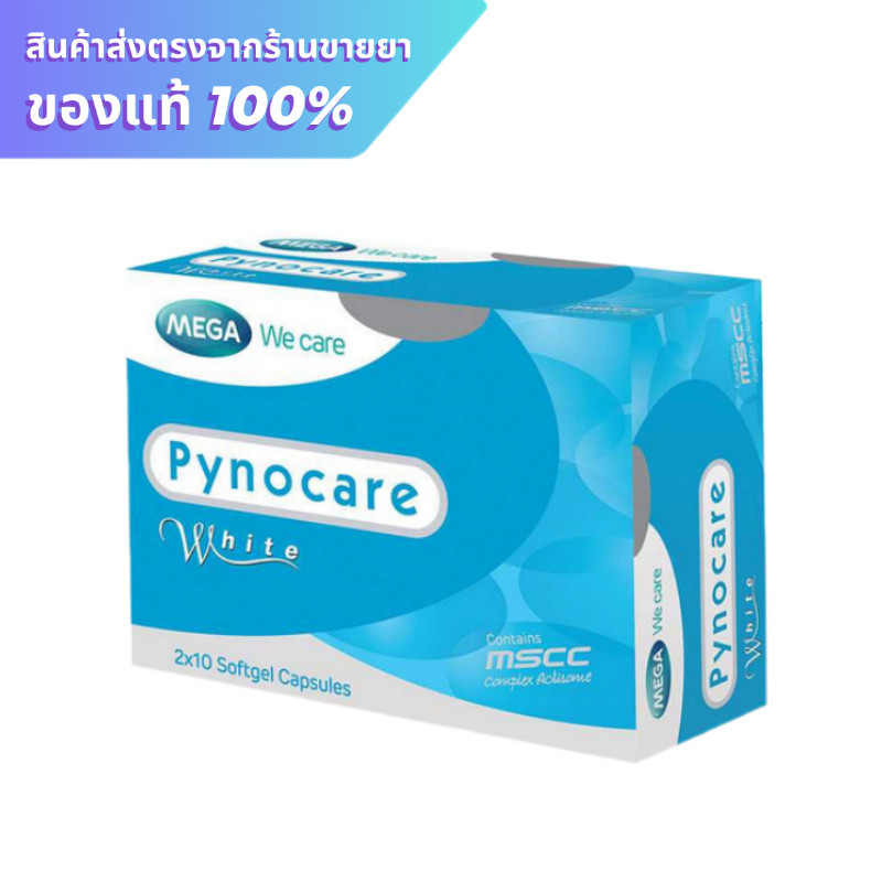 Mega We Care Pynocare White / Mega Pynocare 20 capsules