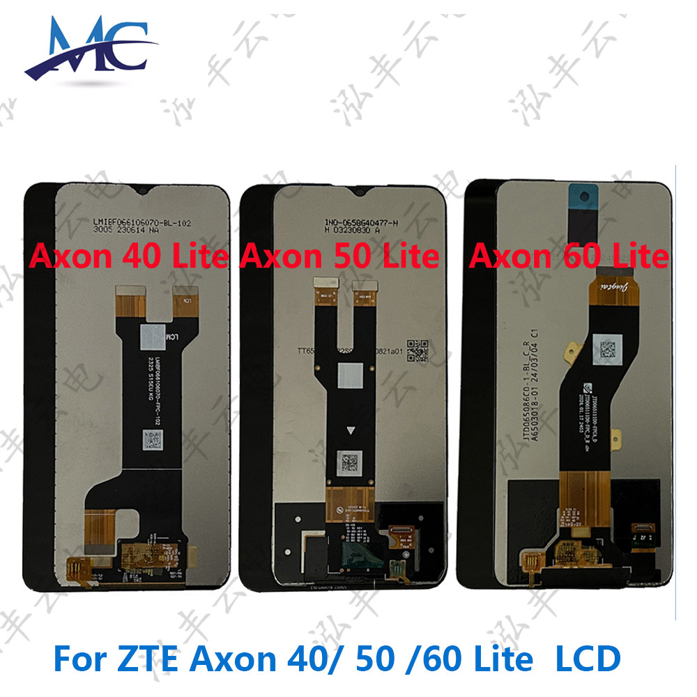 เหมาะสําหรับ ZTE Axon 40 50 60 Lite LCD Screen Assembly LCD Original Test
