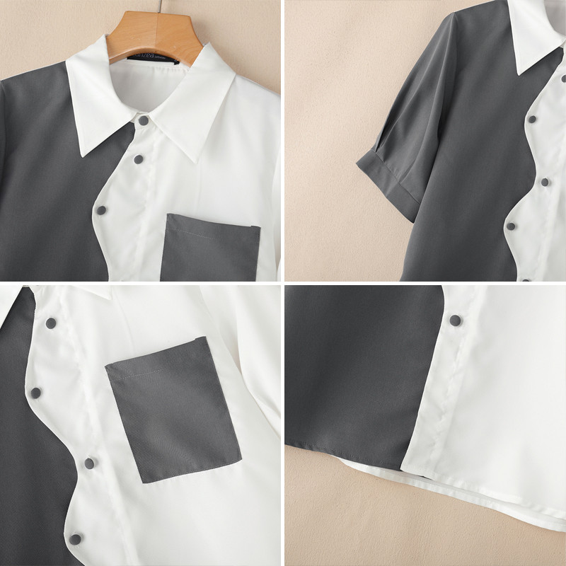 ZANZEA เสื้อแฟชั่นสไตล์เกาหลี แขนพัฟ มีกระเป๋า สำหรับผู้หญิง — صورة 8