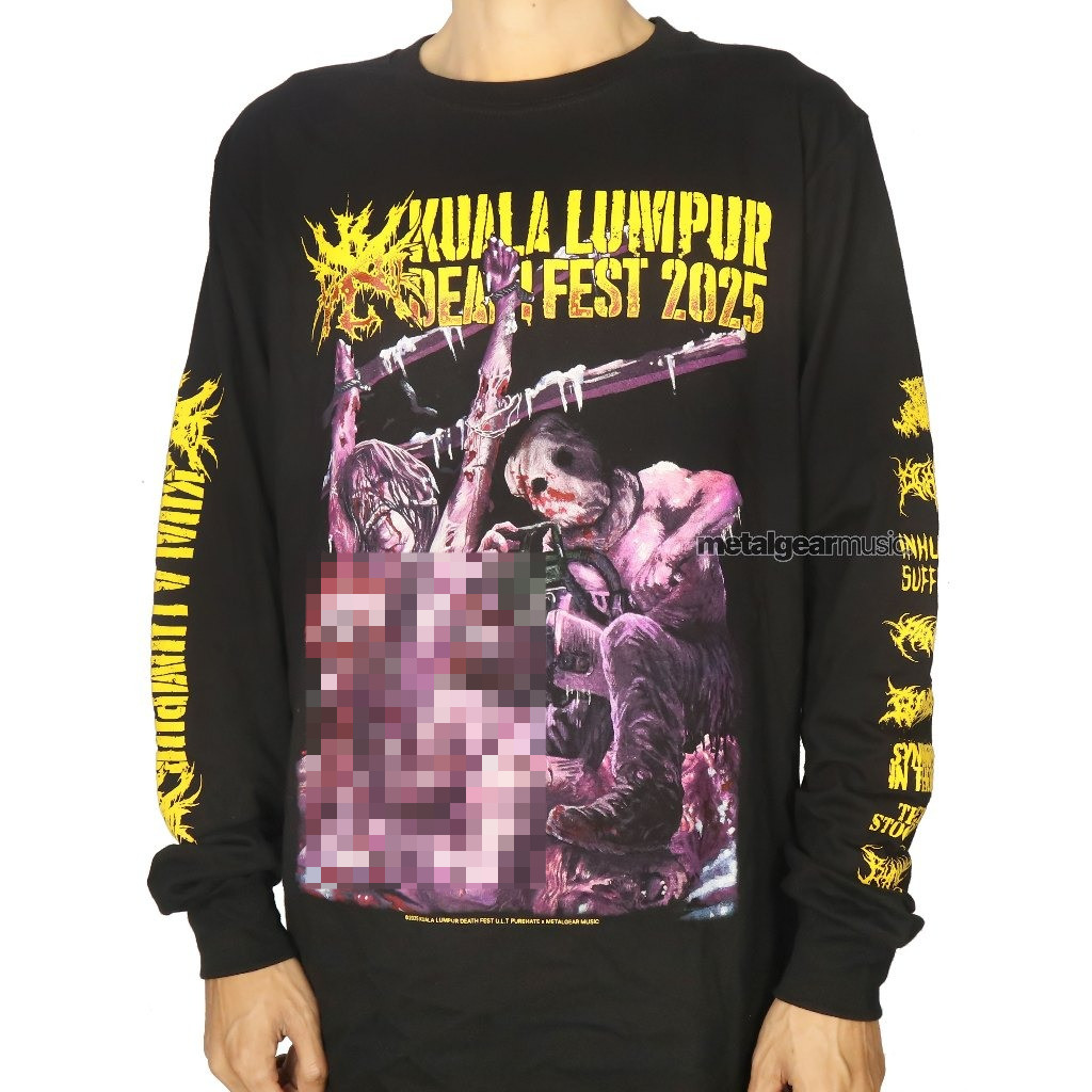 KATUN แขนยาว Kuala Lumpur DF - 2025 Cotton S-XXL - Metalgear Music