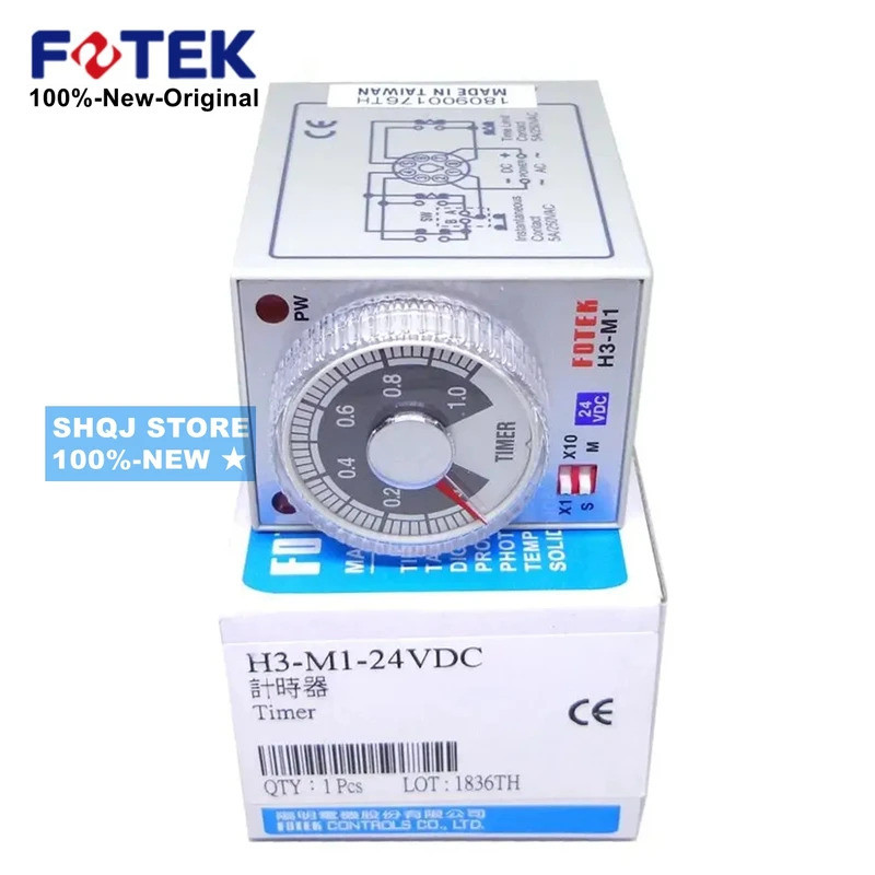 FOTEK 100%-ใหม่H3-3S-220V H3-6S-220V H3-30S-220V H3-M1-220V H3-M3-220V H3-M6-220V H3-6S-24V H3-M1-24