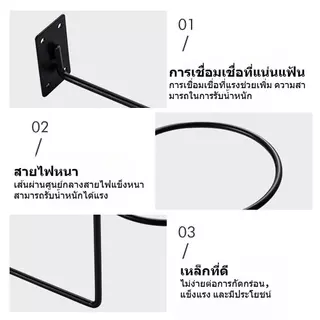 ชั้นวางหมวกกันน็อก ติดผนังไม่เจาะ เหล็กกล้ากันสนิม วางหมวกได้หลายชนิด ประหยัดพื้นที่