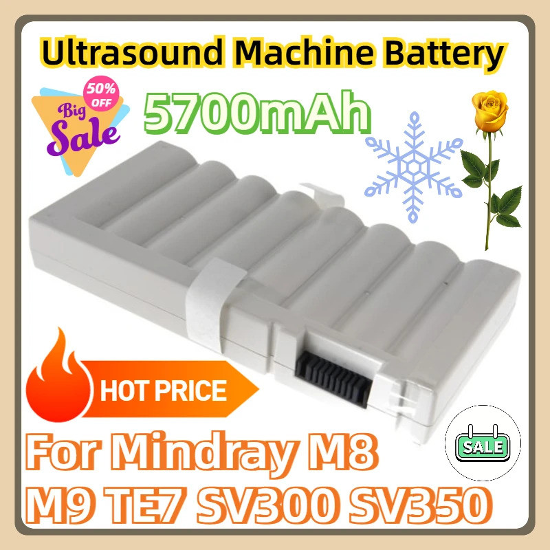 แบตเตอรี่เครื่องอัลตราซาวนด์ 115-025022-00 LI24I002A 14.8V เปลี่ยนแบตเตอรี่ Campatible สําหรับ Mindr