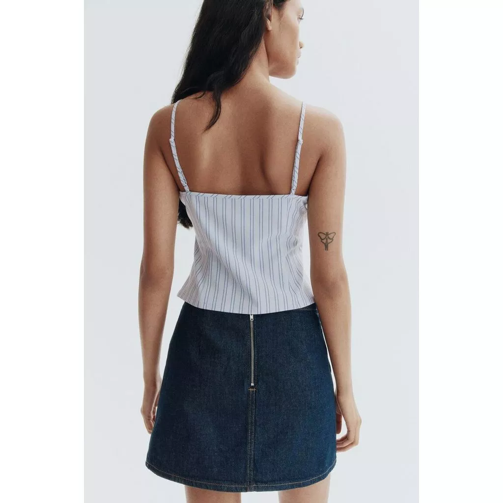 H&M(เอชแอนด์เอ็ม) เสื้อสายรัดแบบ Strappy ผู้หญิง 1293199_3