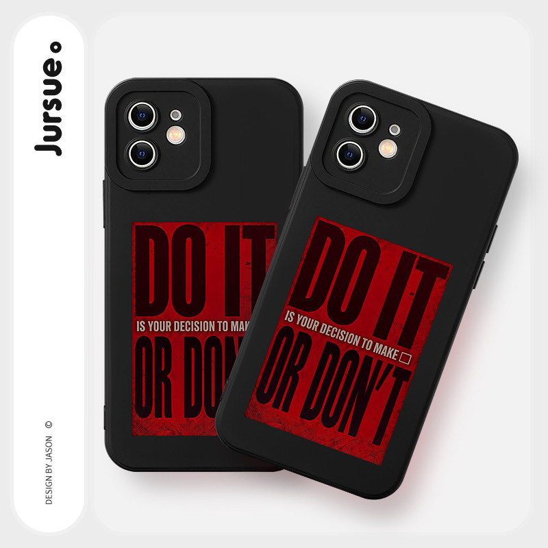 JURSUE เคสไอโฟน เคสนุ่มกันกระแทกมีสไตล์ตลก ศิลปะนามธรรม รูปที่ 2