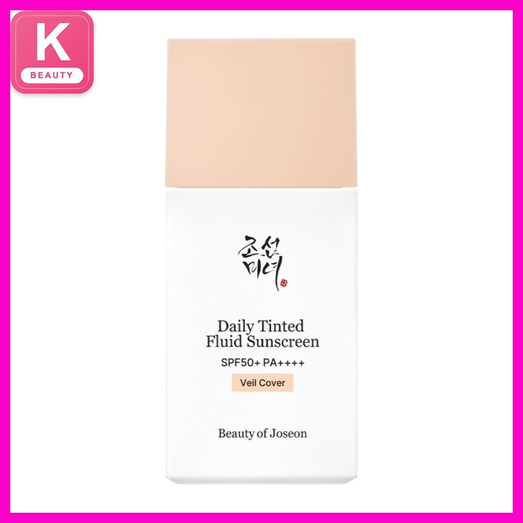 [ความงามของ joseon] Daily Tinted Fluid Sunscreen, SPF50+ PA++++, 1pc / Korean Sunscreen SPF50 / Tint
