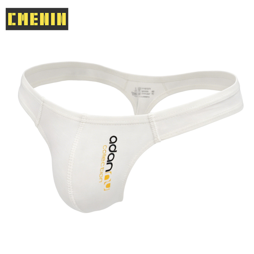 CMENIN 1 ชิ้นเซ็กซี่ชุดชั้นในผู้ชาย Jockstrap Thongs ผ้าฝ้าย Breathable Thongs ผู้ชาย G String Cueca Man Sissy กางเกงบิกินี่ Man Thong