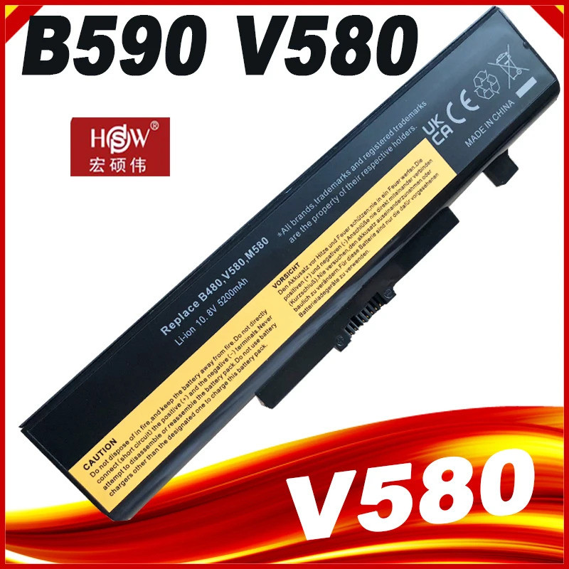 แบตเตอรี่แล็ปท็อปสําหรับ Lenovo B480 B485 B490 B580 B585 B590 B4400 B5400 V480 V480c V480s V490u V58