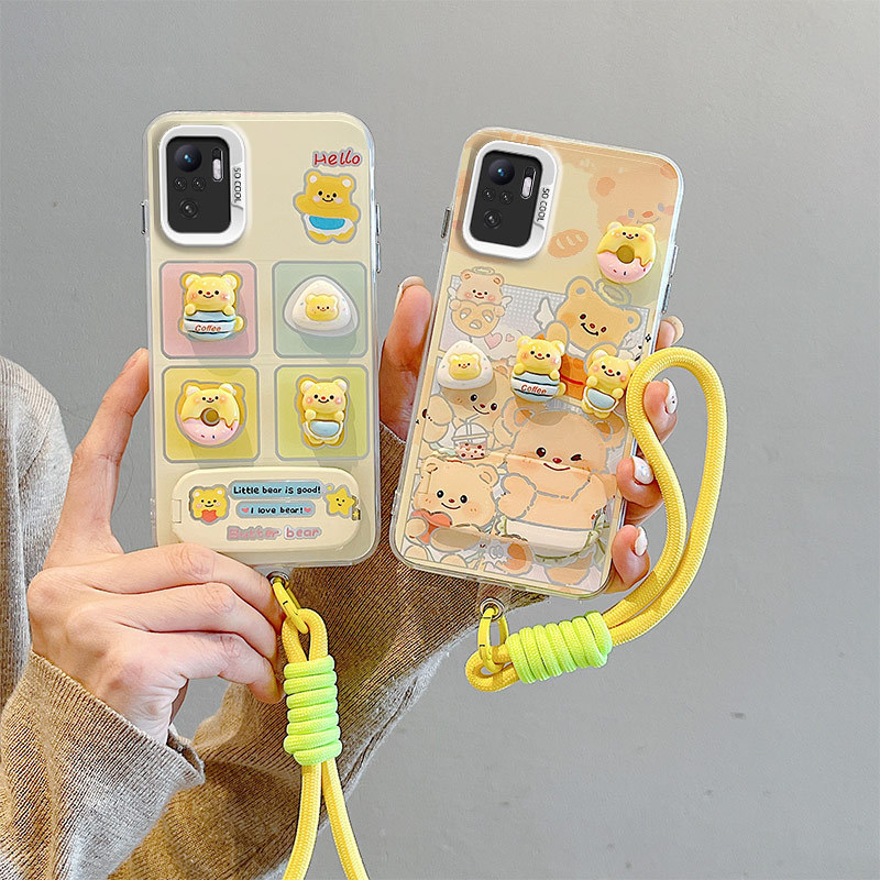 เคส POCO M5s เคส POCO เคส with a Bracelet เคส เคสแข็ง BB-CYJZ