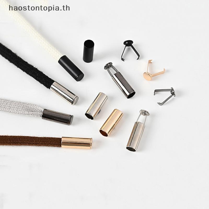 Haostontopia 10 ชิ้นทนทานปรับโลหะล็อคคลิปความปลอดภัยสําหรับงานฝีมือ DIY Garment Drawstrings TH