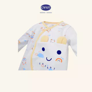 ENFANT BASIC ชุดบอดี้สูทแขนยาวขายาว แรกเกิด- 12 เดือน ED8DM1