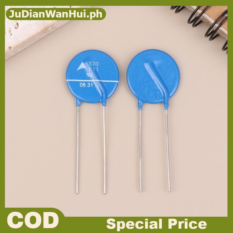 JuDianWanHui 5 ชิ้น/เซ็ต S20K11 EPCOS Vartor Resistor ส่วนประกอบอิเล็กทรอนิกส์ B72220S0110K101 11VAC