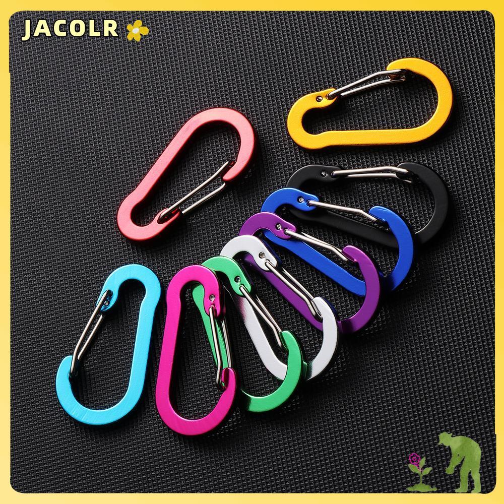 แจ็คเลอร์ 5ชิ้นล็อคหัวเข็มขัดตั้งแคมป์ปีนเขาอลูมิเนียมอัลลอยด์กลางแจ้งกระเป๋าเป้สะพายหลัง สแน็ป คลิป