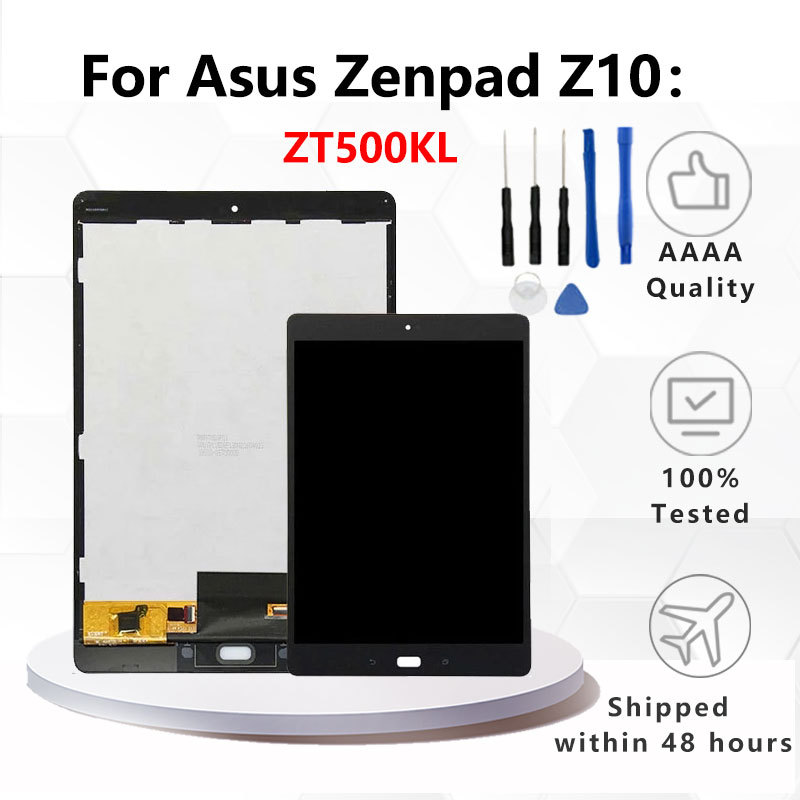 คุณภาพ AAA 7.9 "สําหรับ Asus Zenpad Z10 ZT500KL จอแสดงผล LCD Touch Screen Digitizer Assembly กรอบเปล