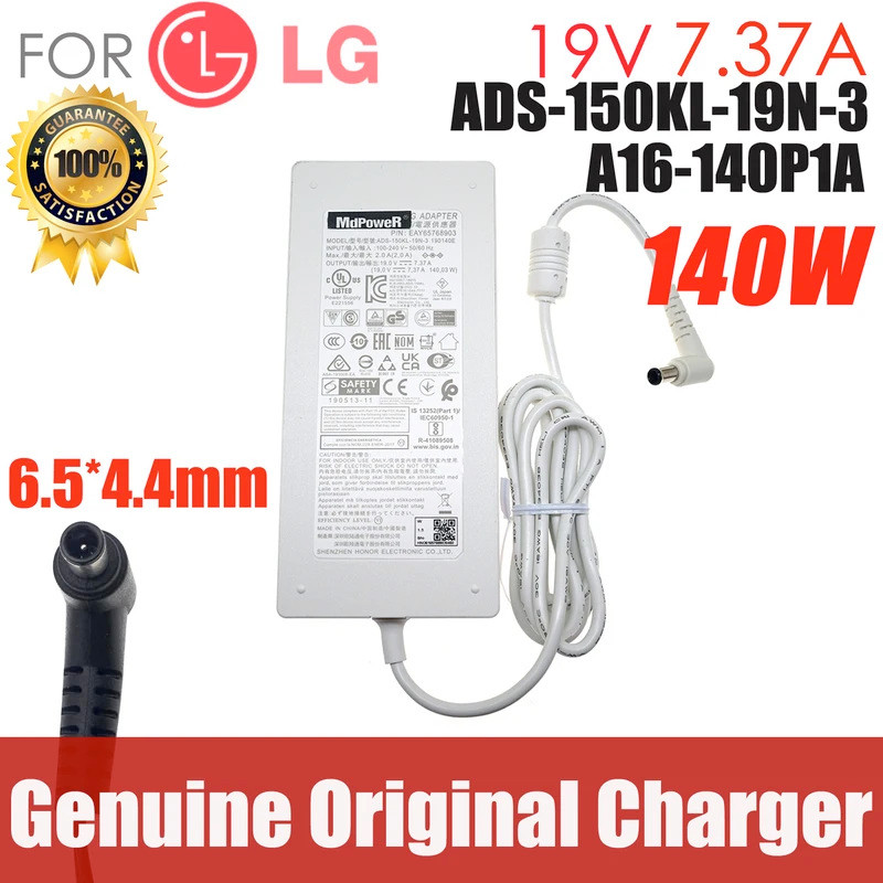 Original A16-140P1A ADS-150KL-19N-3 140W 19V 7.37A LCAP31 อะแดปเตอร์ AC สําหรับ LG LED LCD Monitor 3