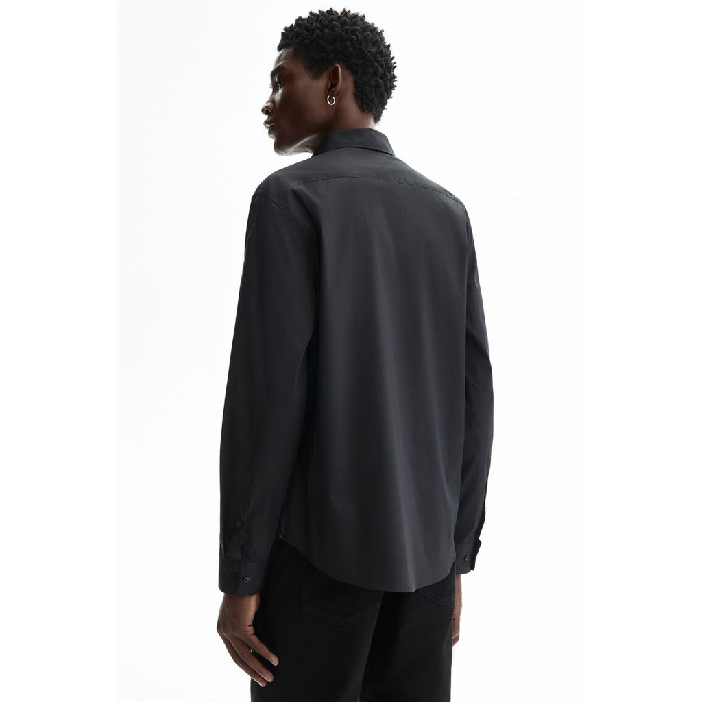 H&M قميص رجالي Slim Fit مطاطي — صورة 4