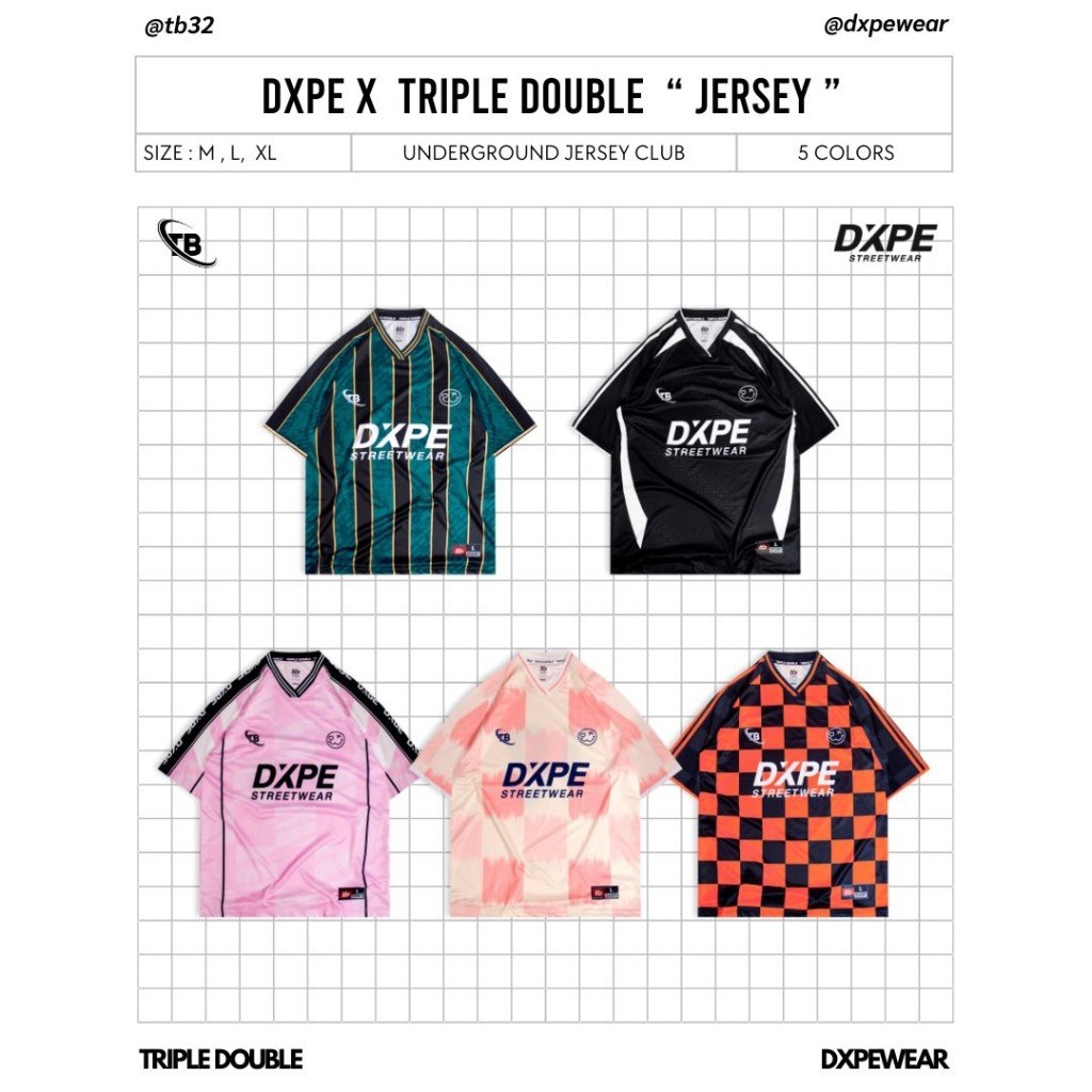 DXPE x Triple Double “Underground Jersey Club”