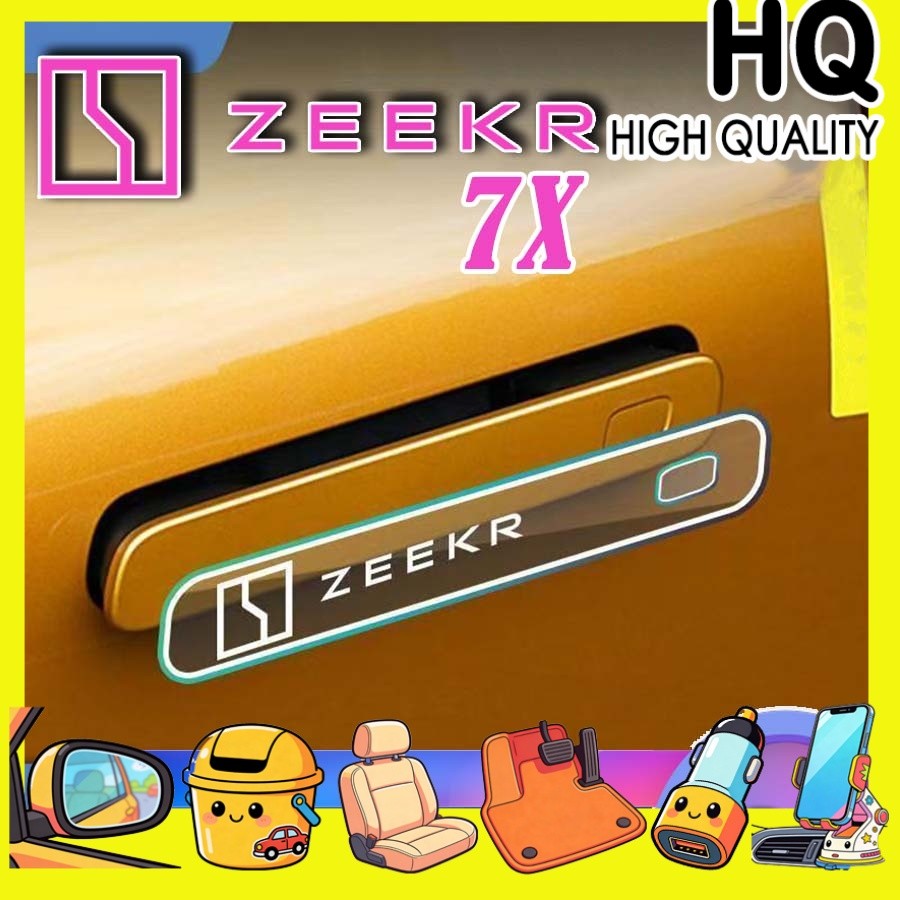 [READY]ZEEKR 7X Handle protection sticker Body kit zeekr 7x Car decoration accessories JU5T
