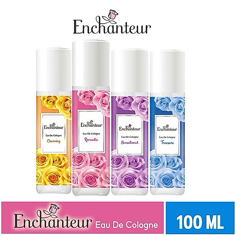 ♥️ [น้ำหอมโคโลญจน์] Enchanteur Eau Cologne 100ml.โคโลญจน์ (มีให้เลือก 6 กลิ่น)