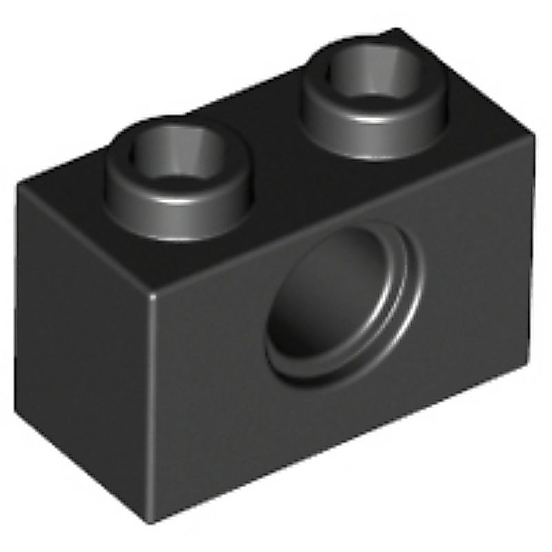 Part Lego 3700 Technic, Brick 1 x 2 with Hole