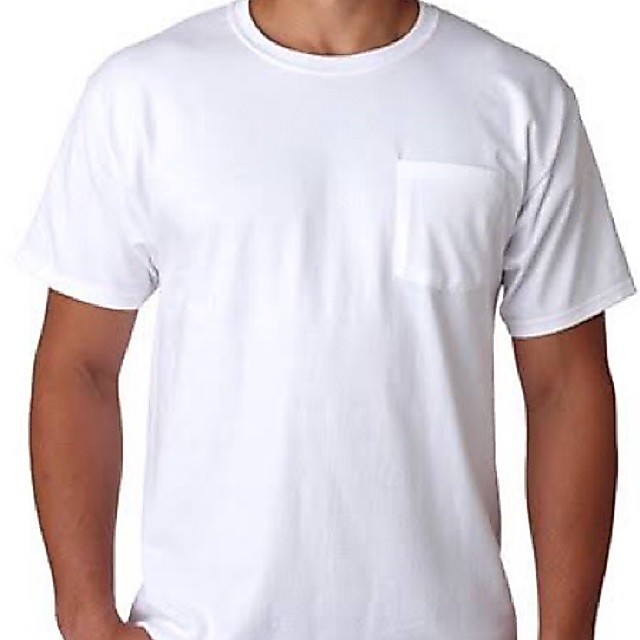 Hanes (มีกระเป๋า)! HN121 คอกลม ของแท้ made in Cambodia เซล