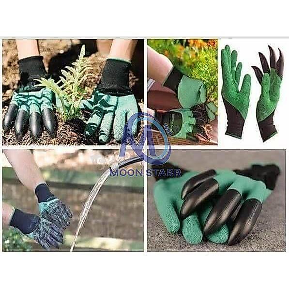 🔥ทำสวน/ปลูกต้นไม้/เลี้ยงแคคตัส ต้องซื้อด่วน🔥Garden Gloves ถุงมือขุดดิน พรวนดิน  มี2สี  ms99