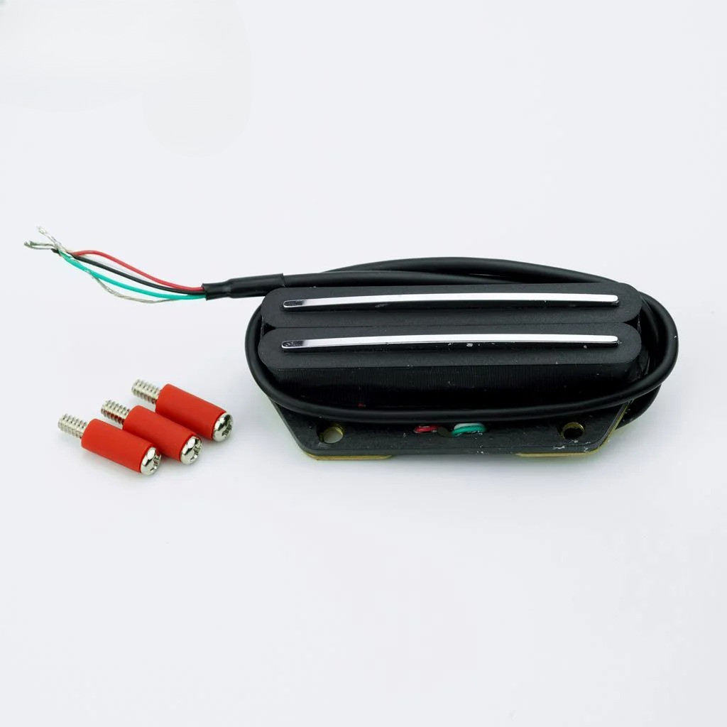 Alnico 5 Guitar Humbucker Bridge Pickups Double Rail Pickups