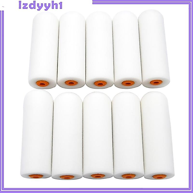 [Lzdyyh1] 10x Gloss Oil Paint Foam Roller Wall Paint แปรงฟองน้ํา