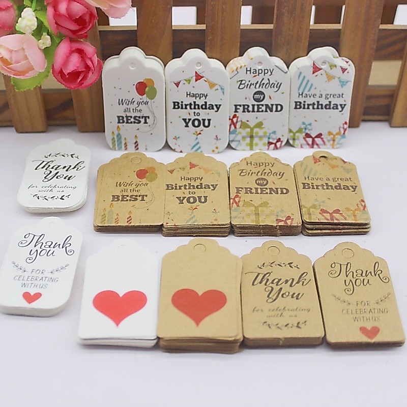 5 * 3 ซม. DIY ทําด้วยความรัก งานแต่งงาน แท็กการ์ด หอยเชลล์ รูปหัวใจ ของขวัญวันวาเลนไทน์ / งานฝีมือ / เบเกอรี่ / ป้ายแท็กขนม