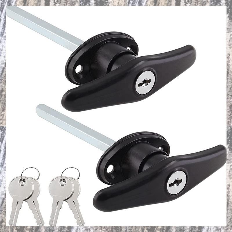 [ZFLU] Campers Shell Locks and Keys T-Handle Canopy Replacement Lock T-Lock