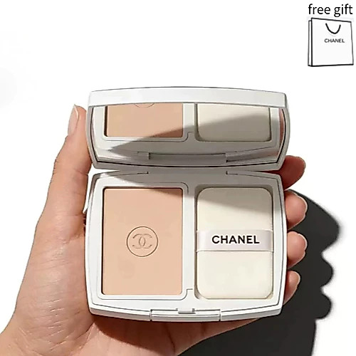 Chanel Le Blanc แป้งผสมรองพื้นตลับขาวรุ่นใหม่ หน้าไบร์ทดูสุขภาพดี ติดทนนาน 12 ชม. ของแท้พร้อมส่งจากไทย