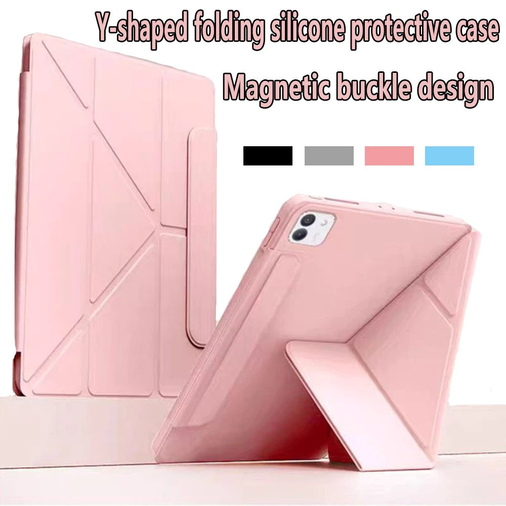 CASE LENOVO LEGION Y700 GEN 2 / Y700 GEN 3 8.8 INCH BOOK COVER SIMPLE BUCKLE 3 Y FOLD ฝาครอบแม่เหล็ก
