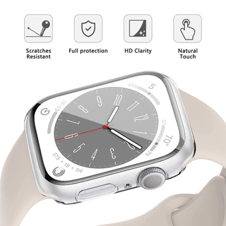 เคส TPU ใสอ่อนสำหรับ for Apple Watch IWatch Series 11 10 9 8 7 6 5 4 3 Ultra/SE 3 2 49 46 45 41 44 40 42 38mm