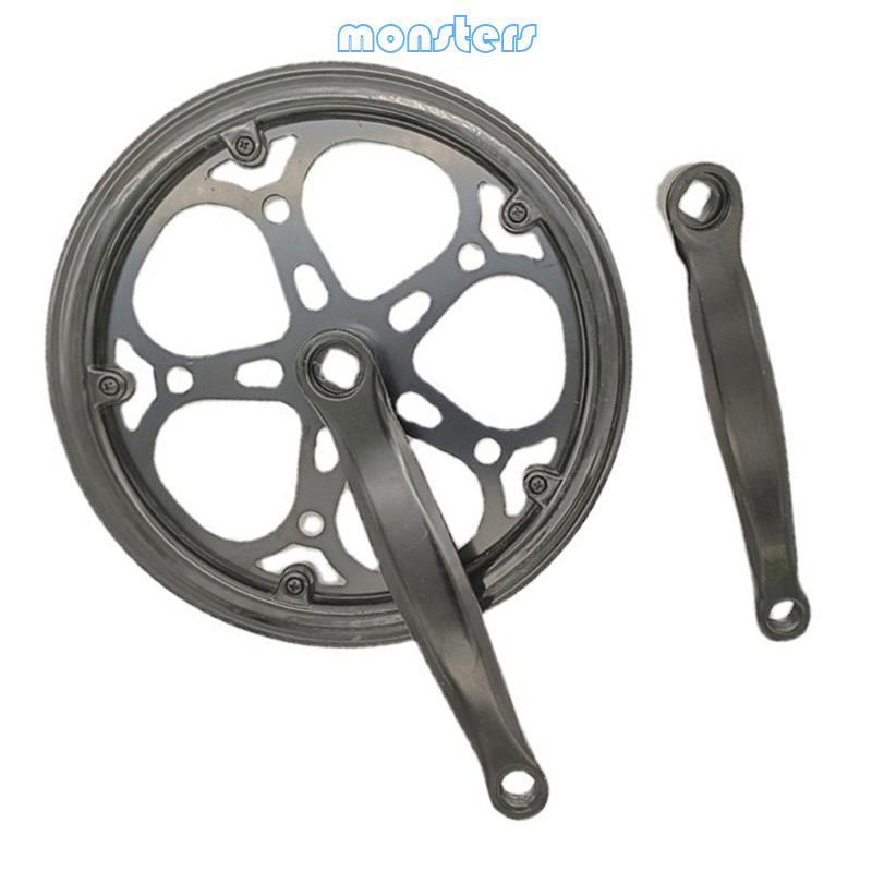 Mon 52T จักรยาน Crankset 170 มม.จักรยาน Crankset Double Chain ล้อเปลี่ยนโซ่สําหรับจักรยานเสือภูเขาพั