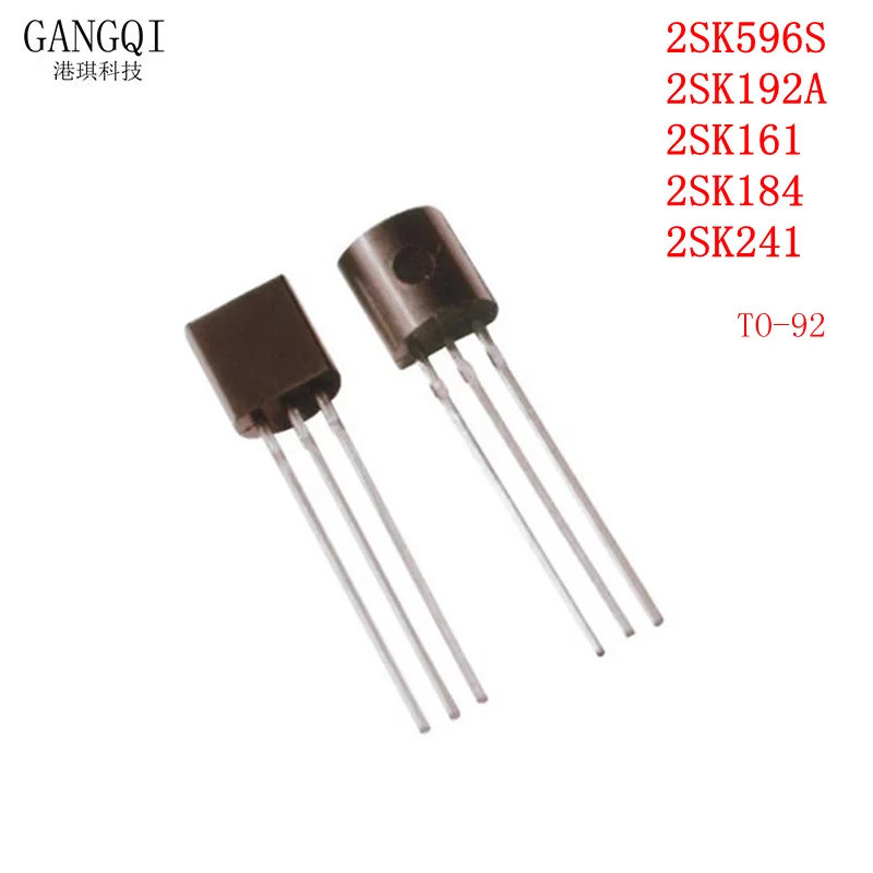 10PCS 2SK596S 2SK192A 2SK161 2SK184 2SK241 TO-92 Regulator Tube Triode ทรานซิสเตอร์ TO92 ใหม่ในสต็อก