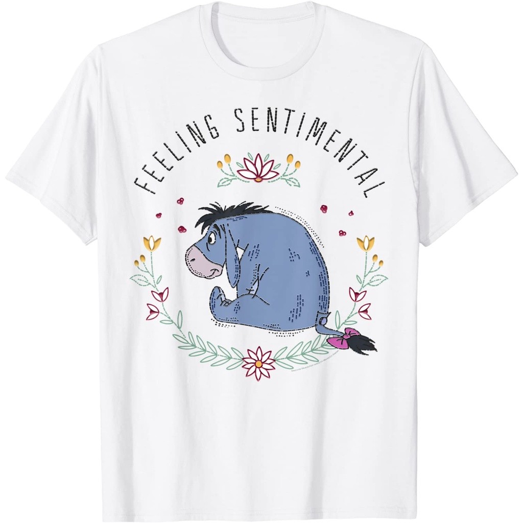 เสื้อยืด Winnie The Pooh Eeyore Feeling Sentimental สำหรับผู้ใหญ่และเด็ก แบบ Unisex