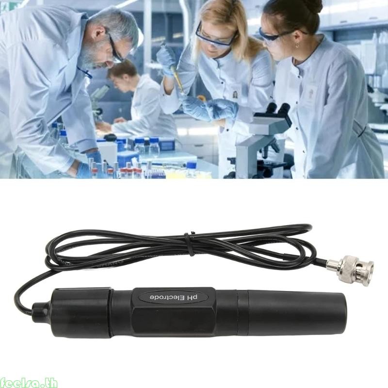 Feela PH Meter Monitoring Sensor 0-14PH Electrode Sensor Meter BNC Type Connector