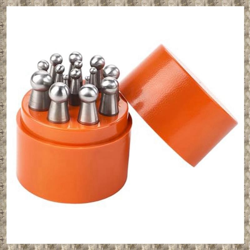 [zv0lma8i] Doming Block Punch Set Forming Tools Doming Block Punch 15 ชิ้น