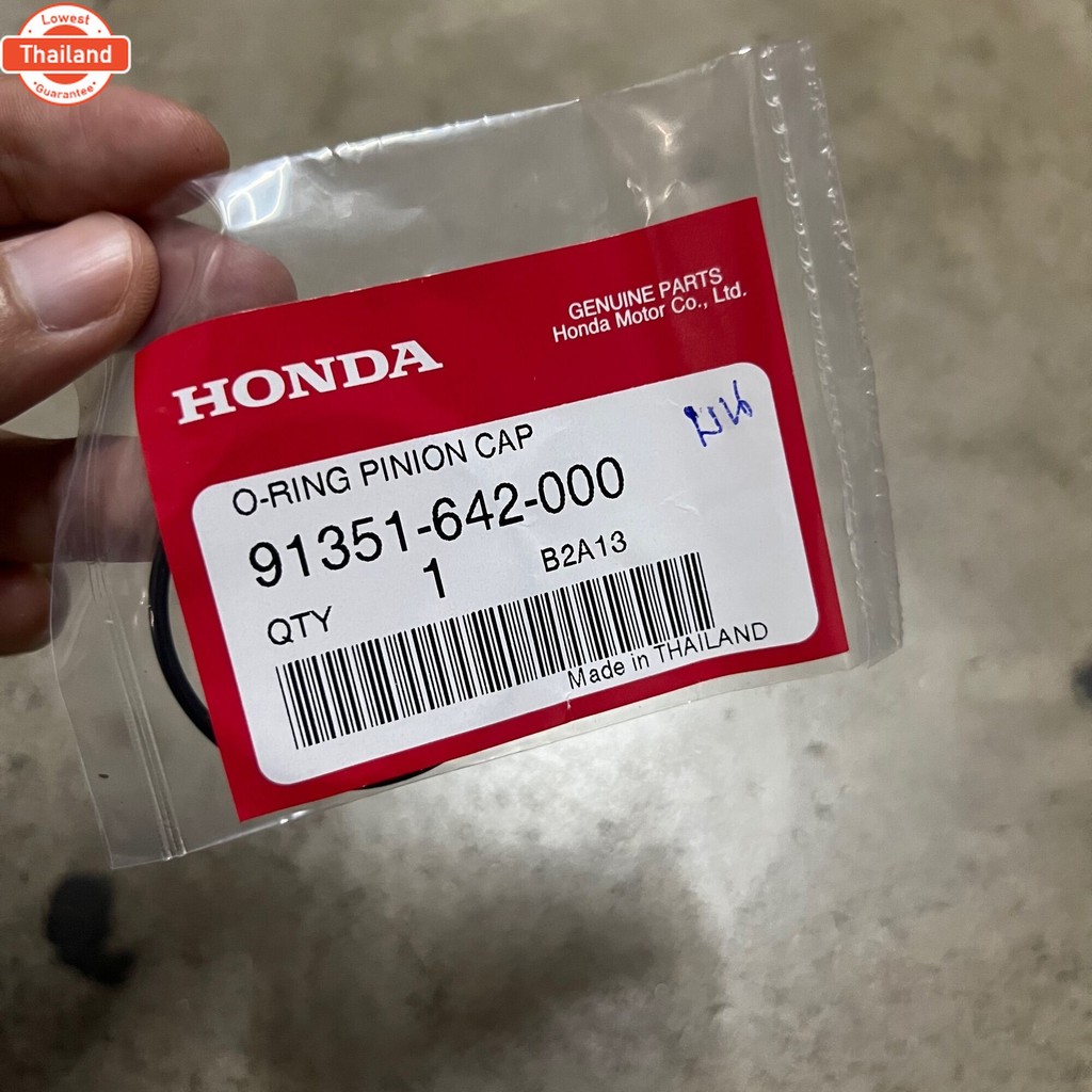 โอริงตัวน CLICK125i, PCX โอริงล้อขัสายพาน HONDA แท้ศูนย์ 91351-642-000