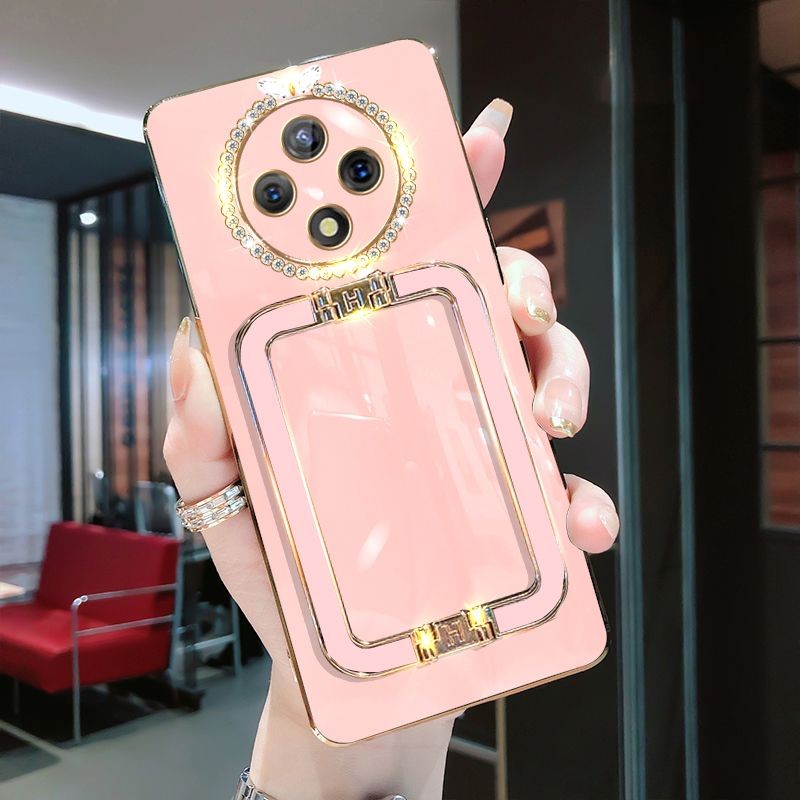 VivoY300Pro เคสโทรศัพท์ Diamond-Studded Shock-proof Soft Case V2410A Creative หญิงสไตล์ใหม่ vivi กรณ