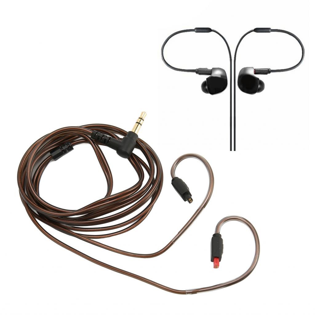 Macospice-ph หูฟังเปลี่ยนสายอัพเกรดเสียงสําหรับ IM04 IM03 IM02 IM01 IM50 IM70 ชุบทอง 3.5 มม.ปลั๊ก