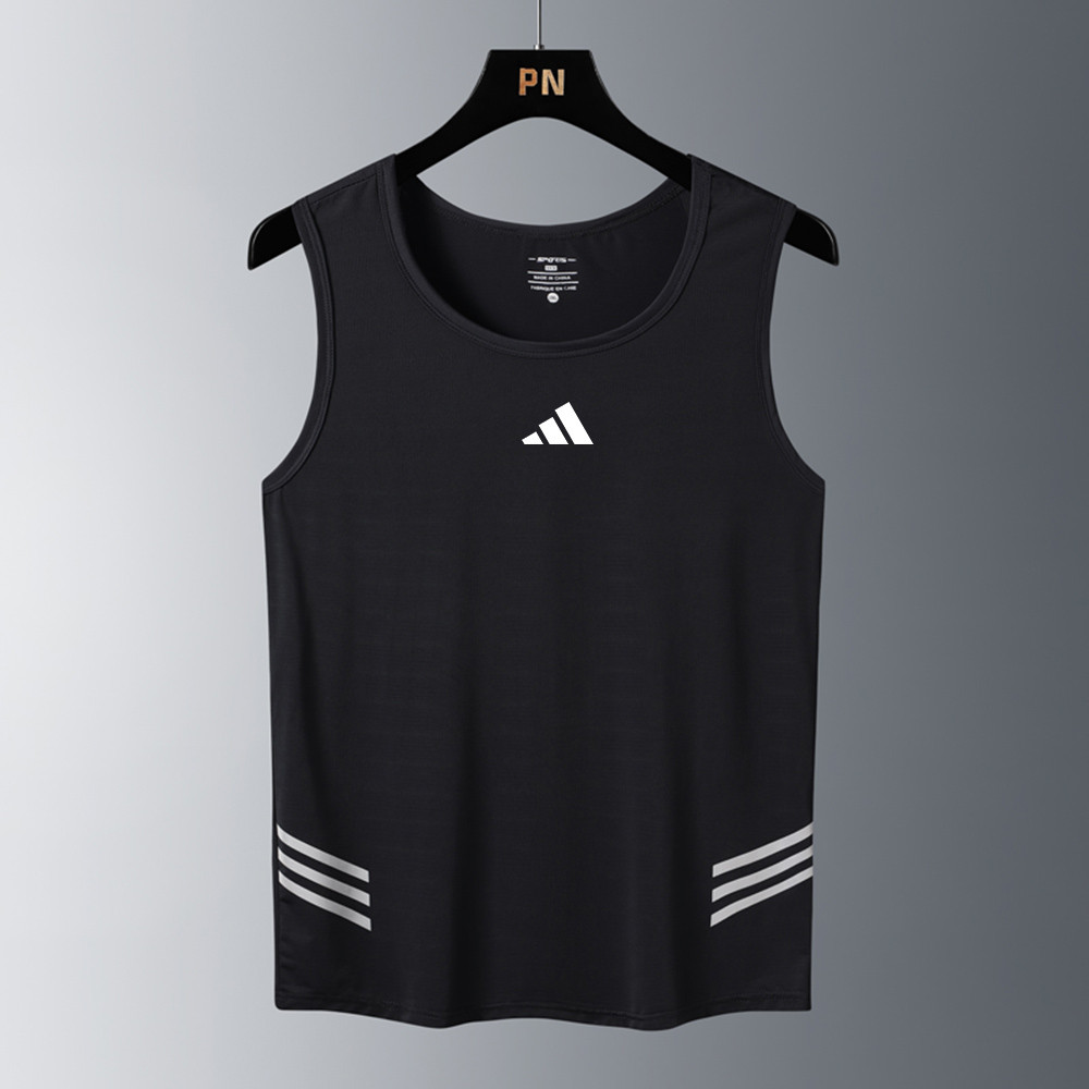 เสื้อบีเวิสต์สำหรับวิ่งและออกกำลังกายของผู้ชาย สไตล์-tank รูปที่ 2