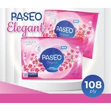CMB PASEO ELEGANT TRAVEL PACK 108 PLY BEAUTY FACIAL TISSUE LUXURIOUS SOFT / PREMIUM FACIAL TISSUE