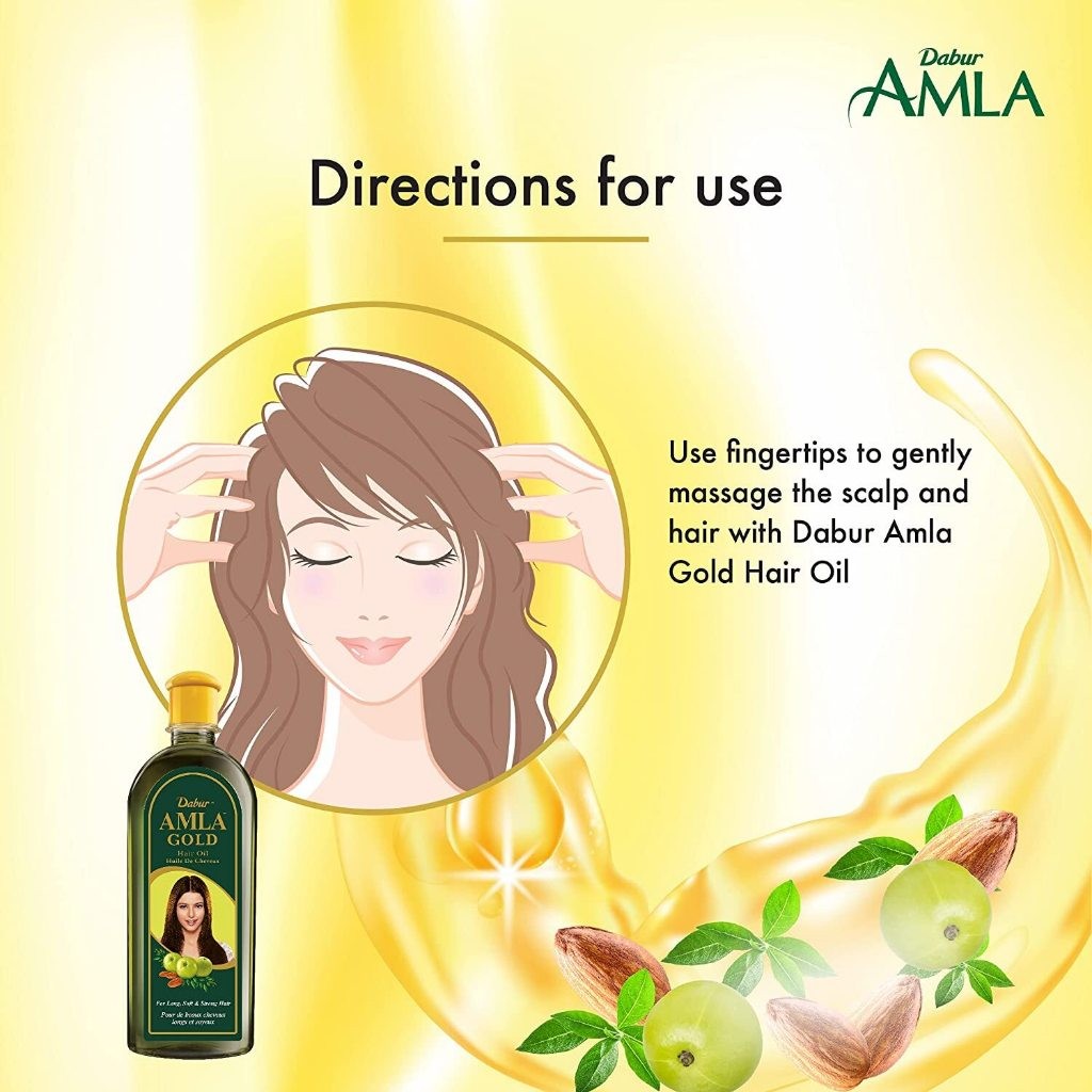 Amla Gold Hair Oil น้ำมันบำรุงผม ขนาด 200 ml รูปที่ 7