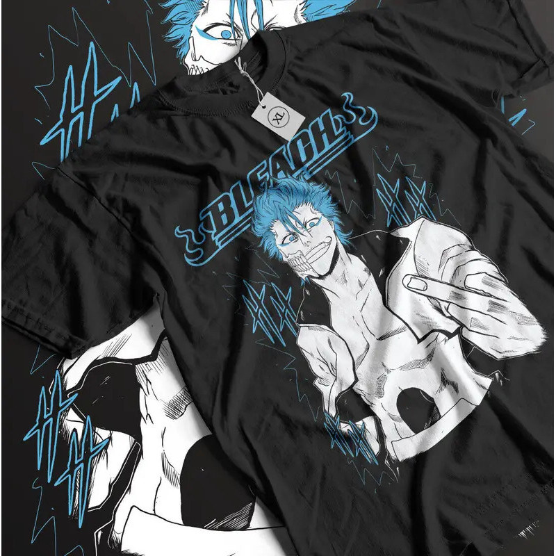 Bleach Ichigo Kurosaki Manga Strip Horror Anime เสื้อยืดของขวัญทุกขนาด