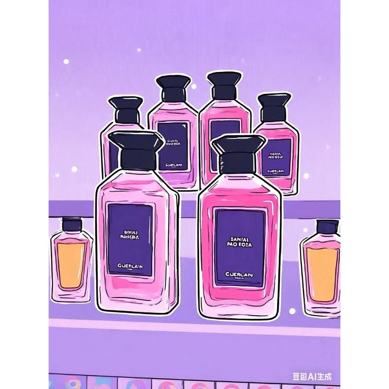 ใหม่ 2025 สไตล์การ์ตูน GURE ใหม่ Art Salon ตุรกี Rose Angelica Mini Night Orange Blossom Qihang Brow