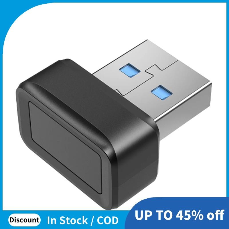 เครื่องอ่านการ์ดลายนิ้วมือ USB FIDO U2F Speedy Matching Security Key Hello Anti-Spooofing Mini เครื่