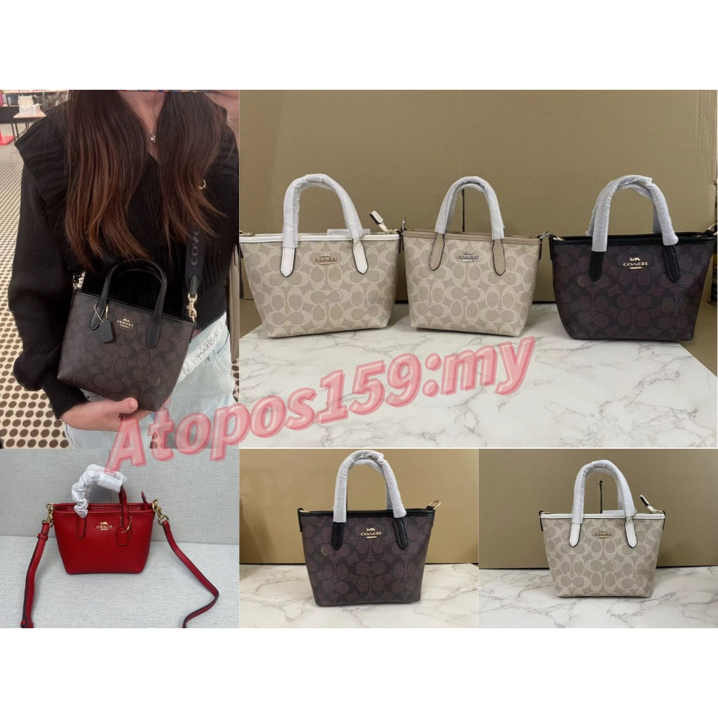 CH CW032 CW033 CW034 C ยี่ห้อ Mini City Mini Small Tote Bag หลากหลายสีขนาดใหญ่ความจุ Messenger Bag D