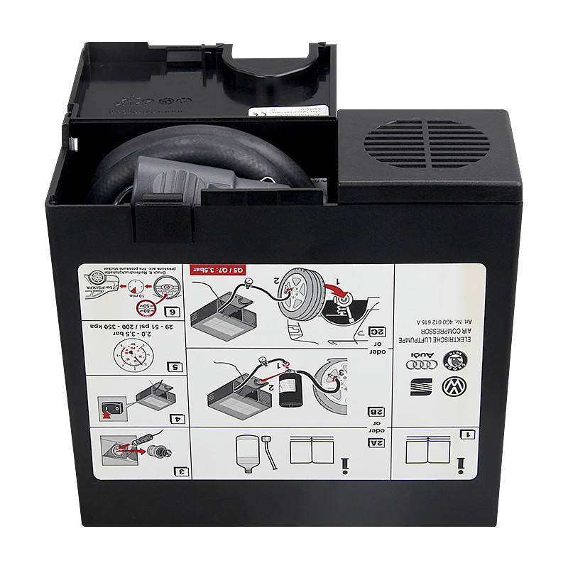 Audi Original Air Pump ปั๊มลมยางซ่อมของเหลวเหมาะสําหรับ A4A5A6Q3Q5LQ7Q8 Benz BMW