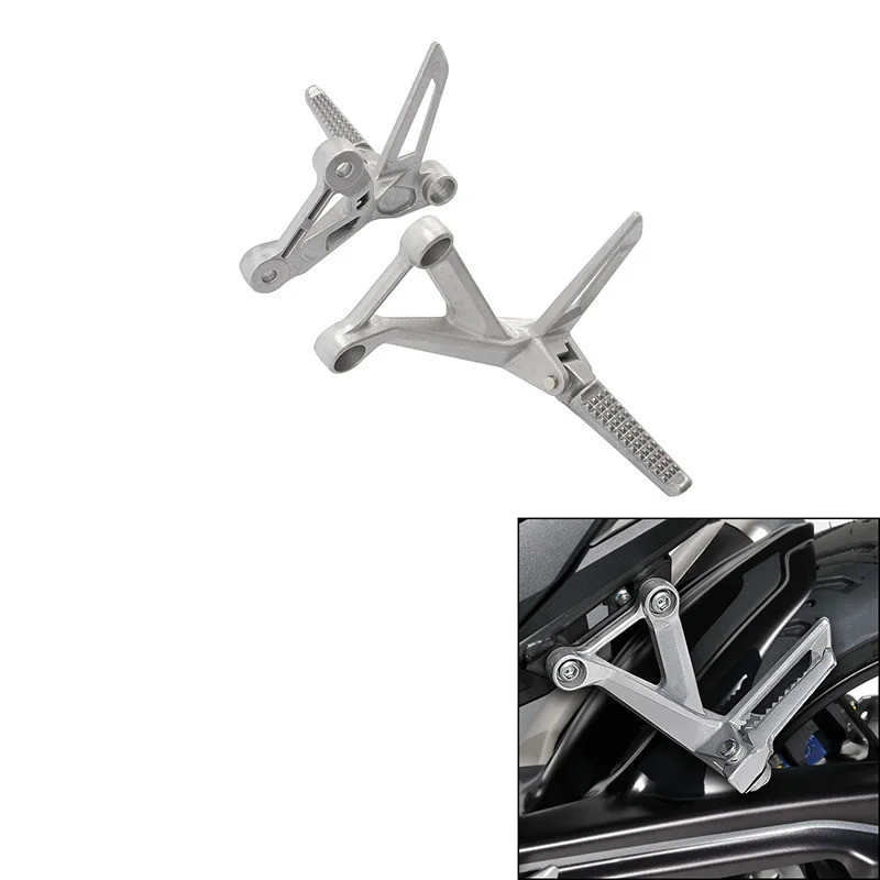 TE ผู้โดยสารด้านหลังหมุดเท้าชุด Fit สําหรับ Honda CB500F CBR500R 2016-2024 รถจักรยานยนต์ Footrests เ